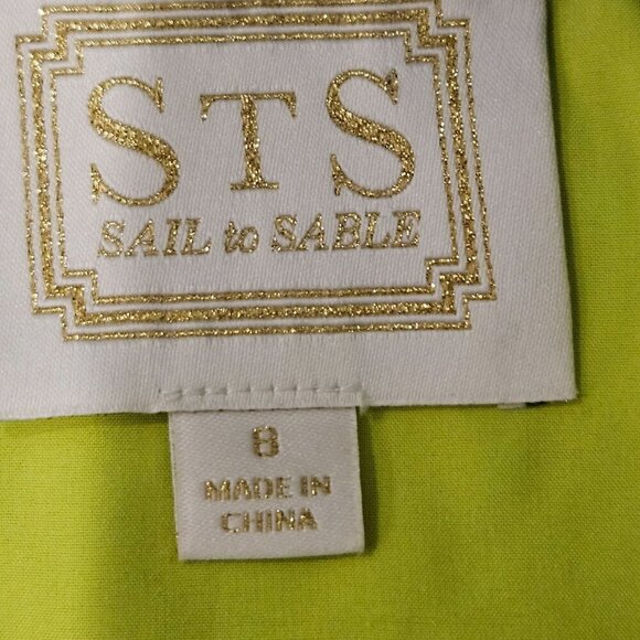 STS Sail To Sable Size 8 Tweed Mini Skirt Navy Academia Clueless Preppy - Picture 7 of 11